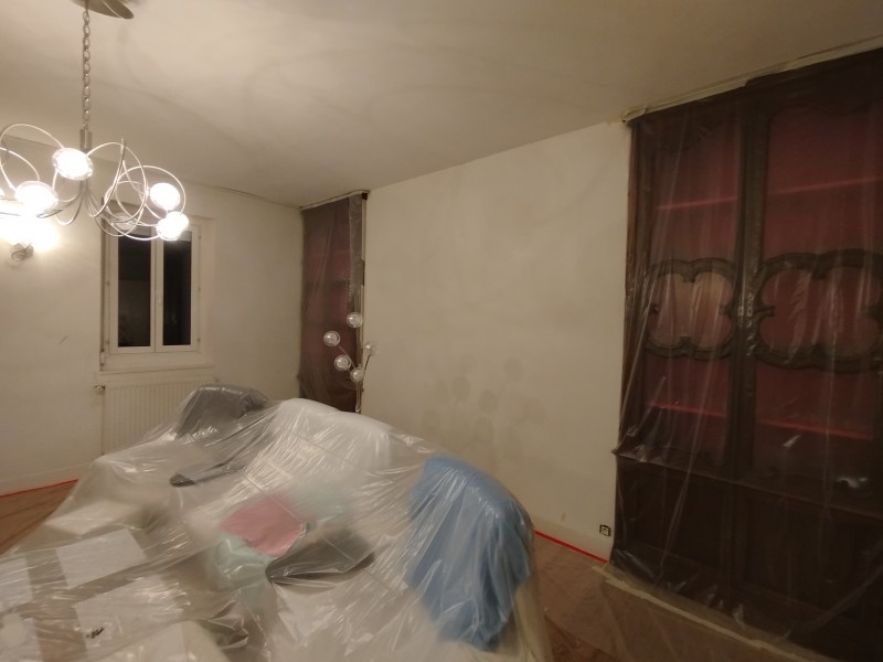 rénovation d'une entrée salle salon sur les secteurs de Rouen 